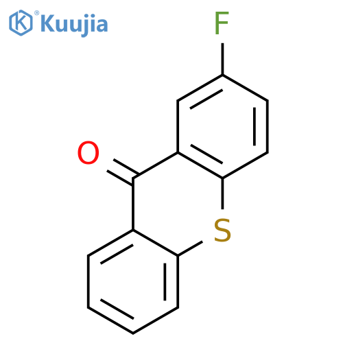 9H-Thioxanthen-9-one, 2-fluoro- structure