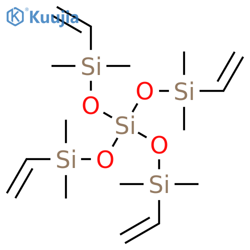 Tetrakis(vinyldimethylsiloxy)silane structure