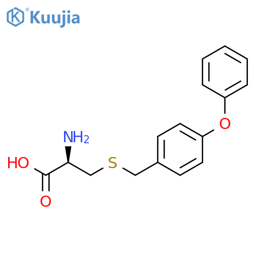 L-Cysteine, S-[(4-phenoxyphenyl)methyl]- structure