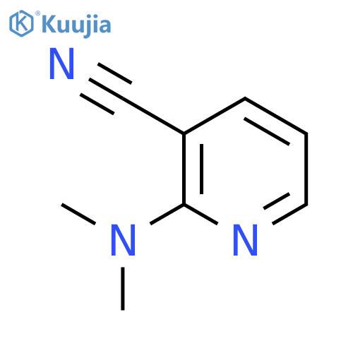2-(Dimethylamino)nicotinonitrile structure