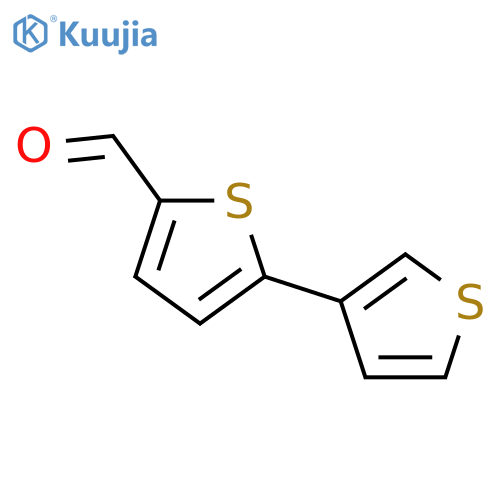 5-(3-Thienyl)-2-thiophenecarbaldehyde structure