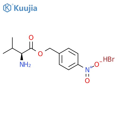 H-VAL-P-Nitrobenzyl Ester Hydrobromide structure