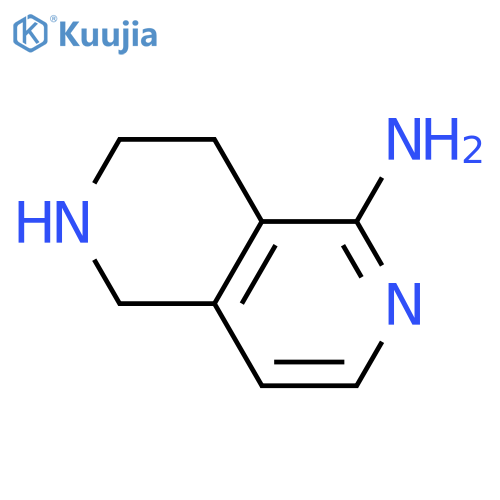 5,6,7,8-Tetrahydro-2,6-naphthyridin-1-amine structure