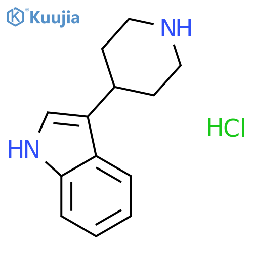 3-(Piperidin-4-yl)-1H-indole hydrochloride structure