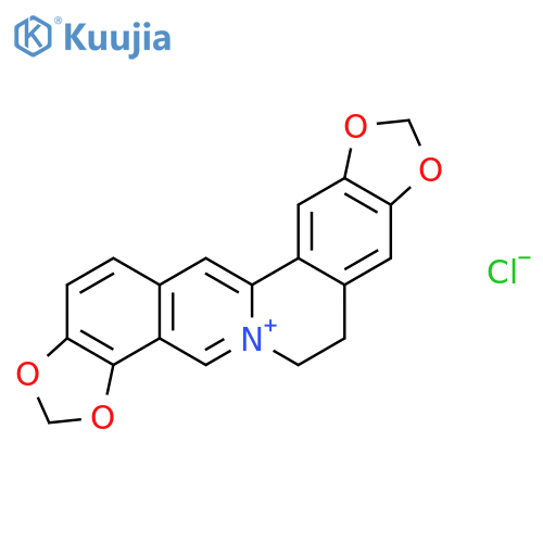 Coptisine chloride structure