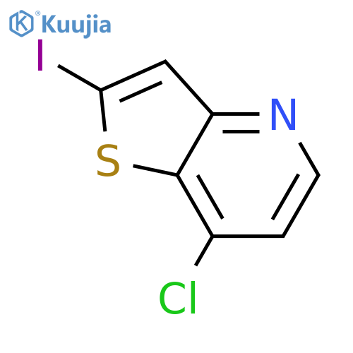 7-Chloro-2-iodothieno[3,2-b]pyridine structure