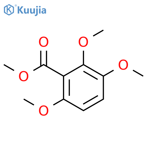 Benzoic acid, 2,3,6-trimethoxy-, methyl ester structure