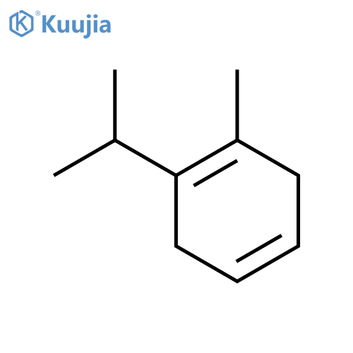 1,4-Cyclohexadiene,1-methyl-2-(1-methylethyl)- structure