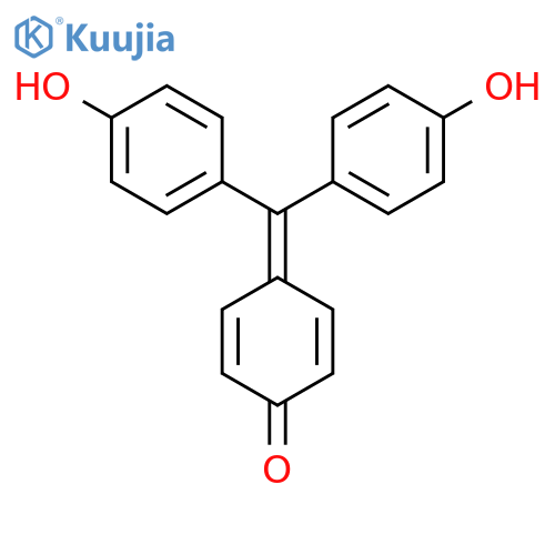 4-(Bis(4-Hydroxyphenyl)methylene)cyclohexa-2,5-dienone structure