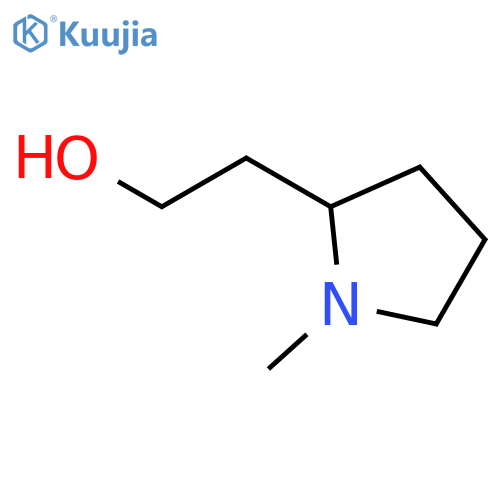 (R)-1-Methyl-2-pyrrolidineethanol structure