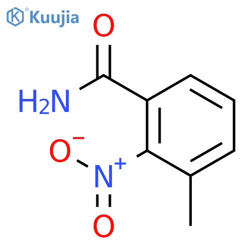 Benzamide, 3-methyl-2-nitro- structure