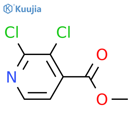Methyl 2,3-dichloroisonicotinate structure