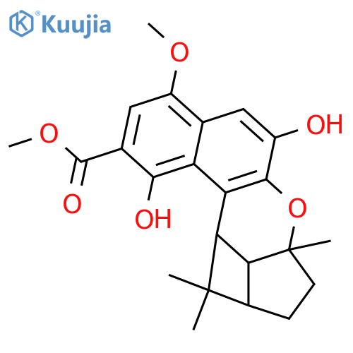 Pentas bussei Cyclol-type naphthohydroquinone structure