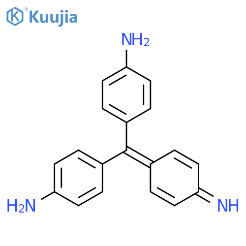 Pararosaniline acetate structure