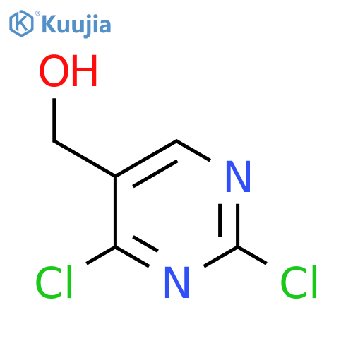 (2,4-Dichloropyrimidin-5-yl)methanol structure
