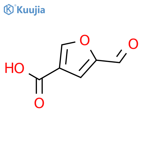 5-Formylfuran-3-carboxylic acid structure