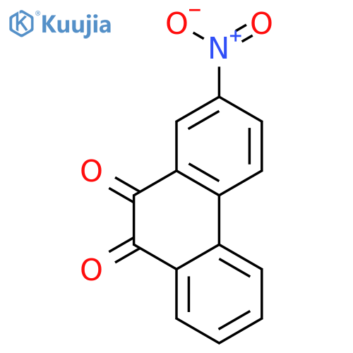 2-nitrophenanthrene-9,10-dione structure