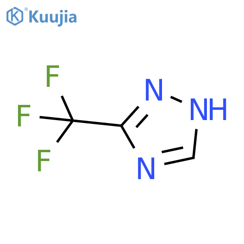 3-(Trifluoromethyl)-1H-1,2,4-triazole structure