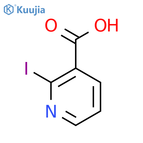 2-Iodopyridine-3-carboxylic acid structure