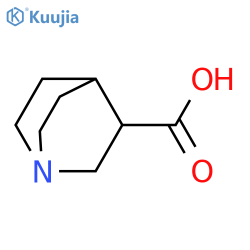 (3R)-1-azabicyclo[2.2.2]octane-3-carboxylic acid structure