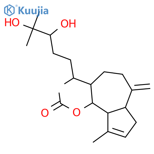 3,10(18)-Pachydictyadiene-6,14,15-triol; (1α,5β,6β,11R,14S)-form, 6-Ac structure