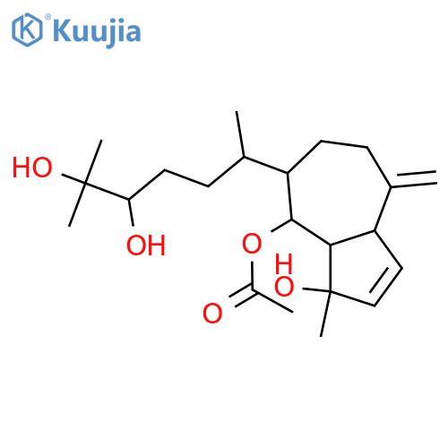 2,10(18)-Pachydictyadiene-4,6,14,15-tetrol; (1α,4α,5β,6β,12R,13S)-form, 6-Ac structure