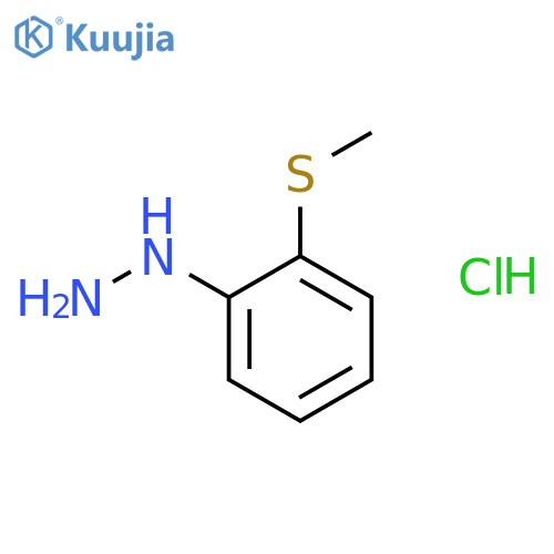 2-(Methylsulphanyl)phenylhydrazine Hydrochloride structure