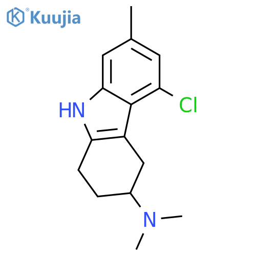 1H-Carbazol-3-amine, 5-chloro-2,3,4,9-tetrahydro-N,N,7-trimethyl- structure
