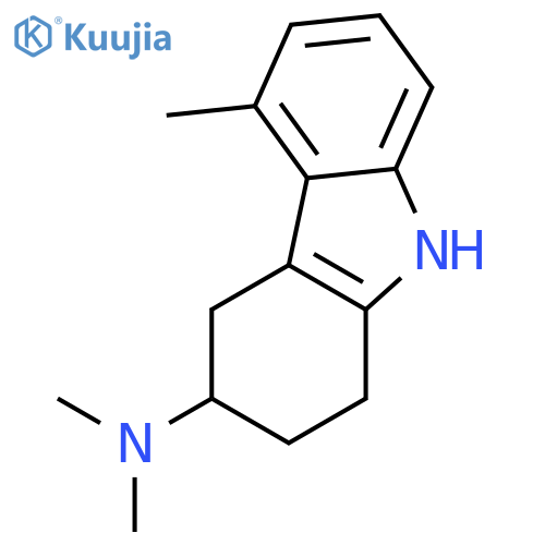 1H-Carbazol-3-amine, 2,3,4,9-tetrahydro-N,N,5-trimethyl- structure