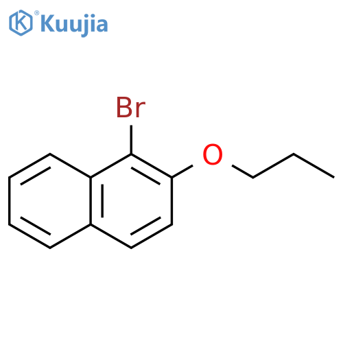 1-Bromo-2-propoxynaphthalene structure