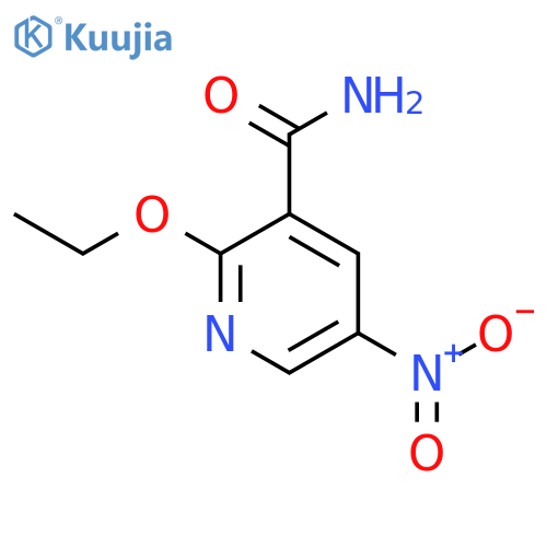 3-Pyridinecarboxamide, 2-ethoxy-5-nitro- structure