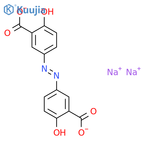 Olsalazine Disodium structure