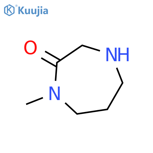 1-Methyl-1,4-diazepan-2-one structure