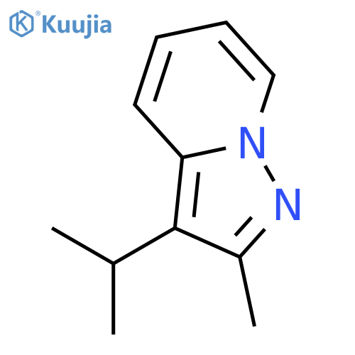 Pyrazolo[1,5-a]pyridine, 2-methyl-3-(1-methylethyl)- (9CI) structure