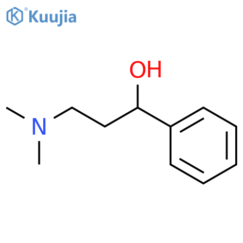 3-(Dimethylamino)-1-phenylpropan-1-ol structure