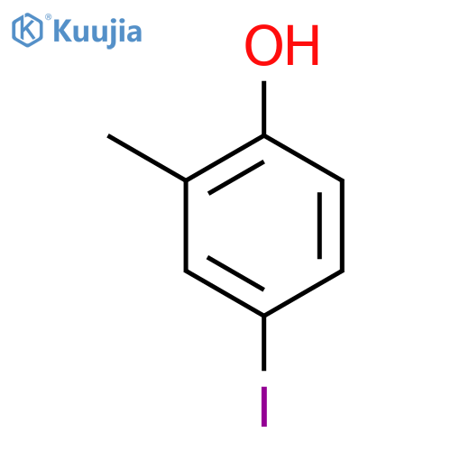 4-Iodo-2-methylphenol structure