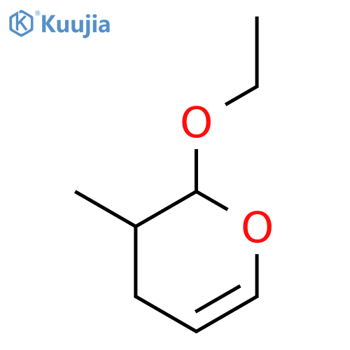 2H-Pyran, 2-ethoxy-3,4-dihydro-3-methyl-, cis- structure