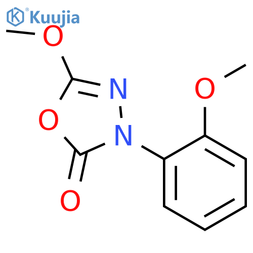 Metoxadiazone structure
