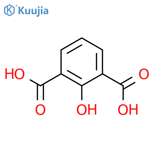 2-Hydroxybenzene-1,3-dicarboxylic acid structure