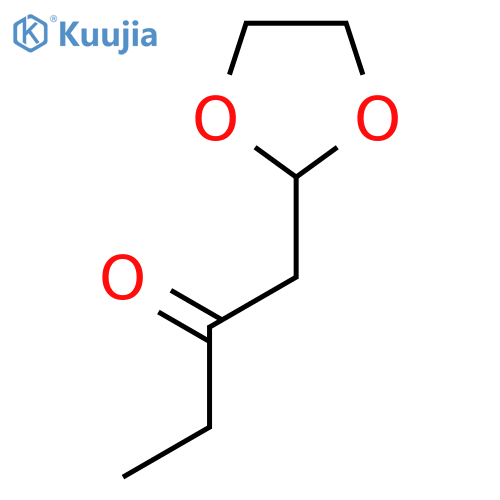 2-Butanone, 1-(1,3-dioxolan-2-yl)- structure