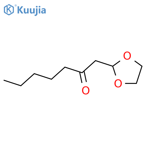 2-Heptanone, 1-(1,3-dioxolan-2-yl)- structure