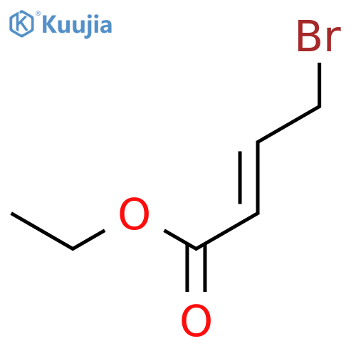 Ethyl 4-bromobut-2-enoate structure