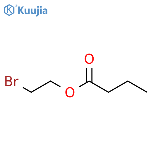 2-bromoethyl butanoate structure