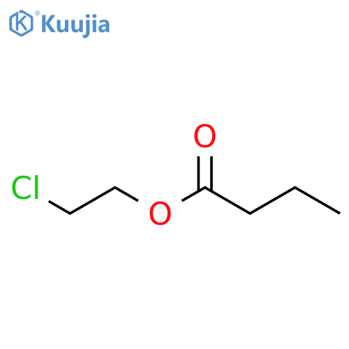 Butanoic acid, 2-chloroethyl ester structure