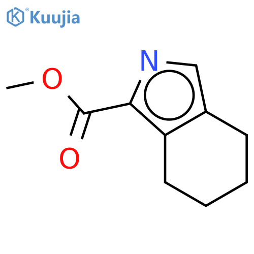 2H-Isoindole-1-carboxylic acid 4,5,6,7-tetrahydro-, methyl ester structure