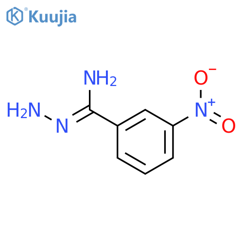 3-Nitro-benzenecarboximidic acid,hydrazide structure