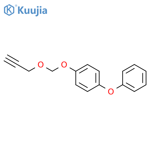 BENZENE, 1-PHENOXY-4-[(2-PROPYNYLOXY)METHOXY]- structure