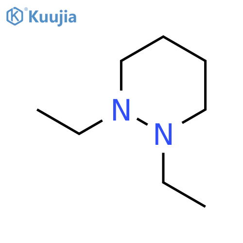 1,2-diethylhexahydropyridazine structure