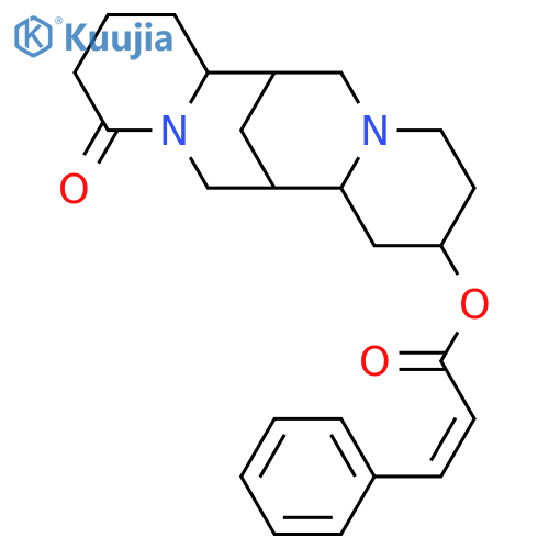 13-Hydroxylupanine; Z-Cinnamoyl structure