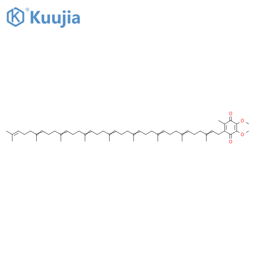 2,5-Cyclohexadiene-1,4-dione, 2,3-dimethoxy-5-methyl-6-(3,7,11,15,19,23,27,31,35-nonamethyl-2,6,10,14,18,22,26,30,34-hexatriacontanonaen-1-yl)- structure